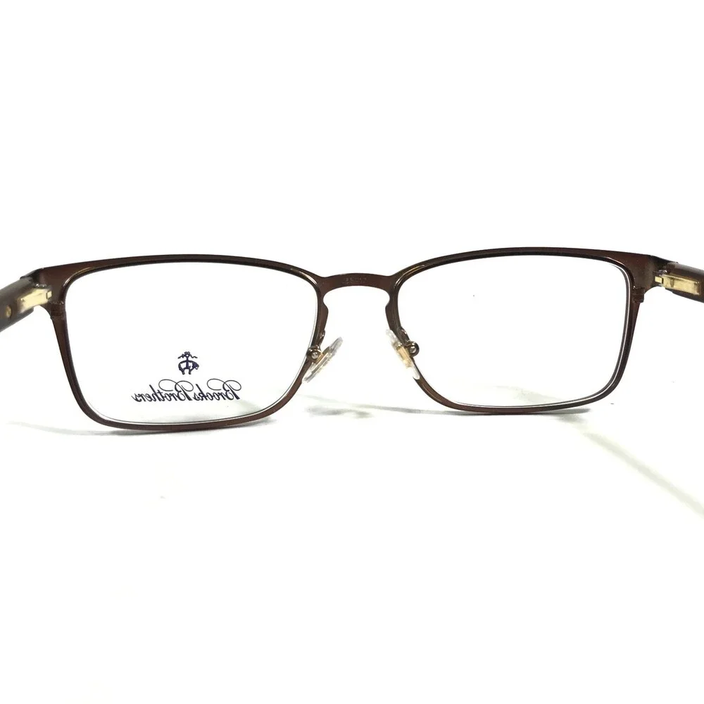 Brooks Brothers Eyeglasses Frames BB1031 1664 Brown Rectangular 53-17-140